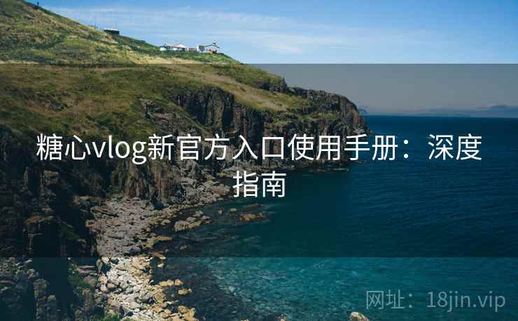 糖心vlog新官方入口使用手册：深度指南